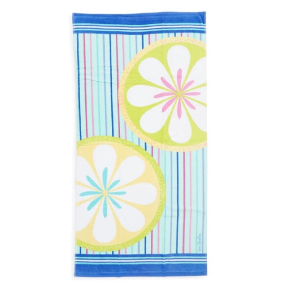 Vera Bradley Floating Blossoms Beach Towel NWT